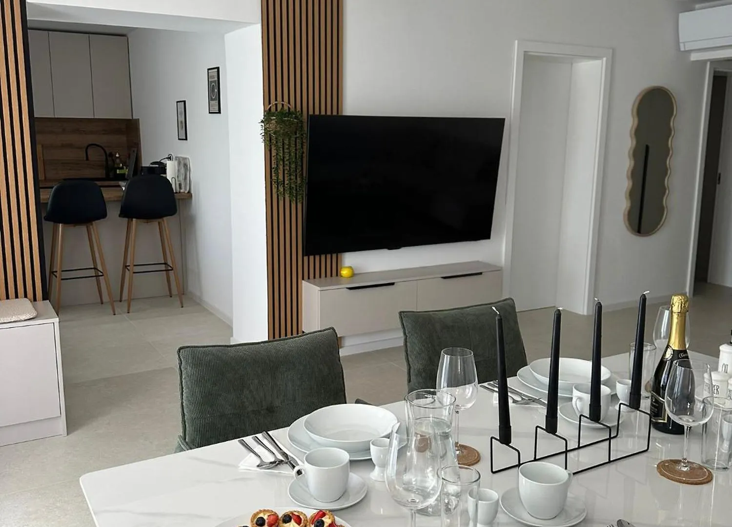 Appartement Terra Oliva Mandre 0*,